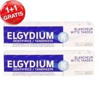 Elgydium Tandpasta Witte Tanden 1+1 GRATIS 2x75 ml