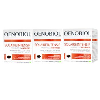 Oenobiol Solaire Intensif Anti-Rides TRIO 3x30 capsules