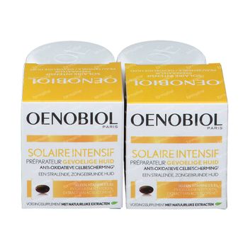 Oenobiol Solaire Intensif Peau Sensible TRIO 3x30 capsules