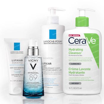 Routine Hygiène & Hydratation Peau Sèche 1 set