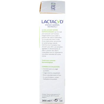 Lactacyd Fresh Verfrissende Intieme Wasgel 300 ml