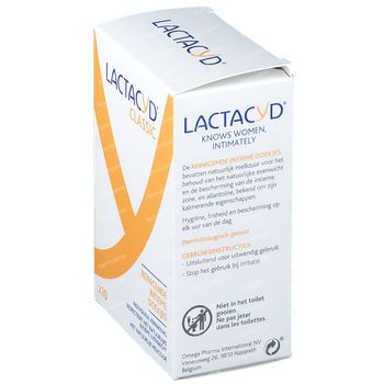 Lactacyd Classic Reinigende Intieme Doekjes 10 stuks