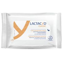 Lactacyd Classic Lingettes Intimes Nettoyantes 15 pièces