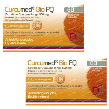 Curcumed Bio PQ DUO 2x60 comprimés