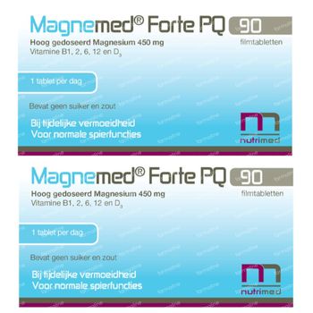 Magnemed Forte PQ DUO 2x90 comprimés