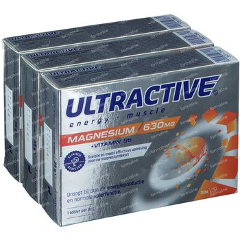 Ultractive Magnesium TRIO 3x30 tabletten