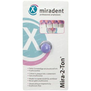 Miradent Mira-2-Tone Tooth Coloring Tablet 1 stuk