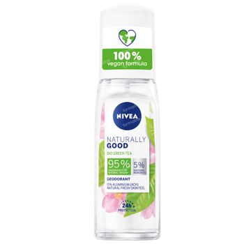 Nivea Naturally Good Deodorant Spray 24h Bio Green Tea 75 ml