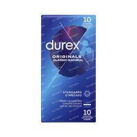 Durex® Originals Classic Natural Préservatifs 10 préservatifs