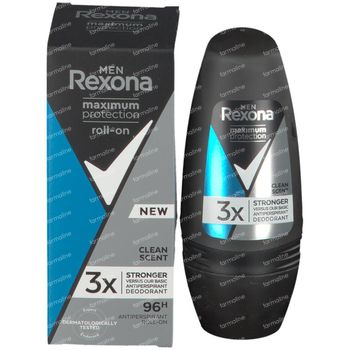 Rexona Men Maximum Protection Deodorant Roll-On Clean Scent 96h 50 ml