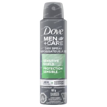 Dove Men+Care Sensitive Care Deodorant Spray 48h 150 ml