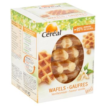 Céréal Wafels Vanillesmaak 150 g