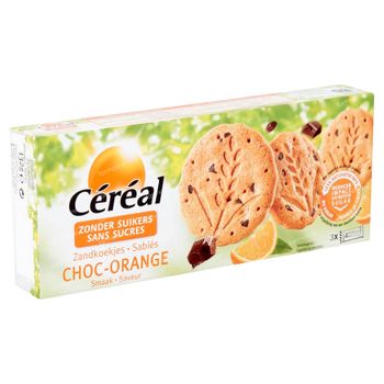 Céréal Zandkoekjes Choc-Orange 132 g