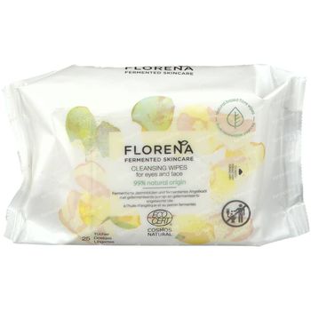 Florena Fermented Skincare Cleansing Wipes 25 stuks
