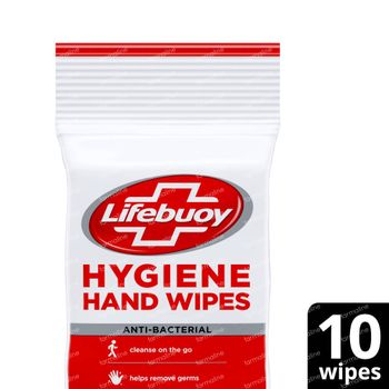 Lifebuoy Hygiene Hand Wipes 10 stuks