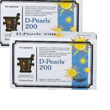 Pharma Nord D-Pearls 200 1+1 GRATIS 2x120 capsules