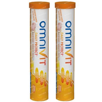 Omnivit Daily Protect - Immuniteit & Energie DUO 2x20 bruistabletten