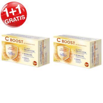 Rotier Boost Vitamine C 1+1 GRATIS 2x30 tabletten