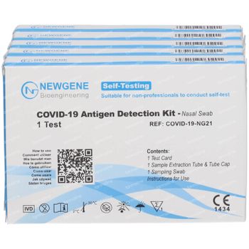 Newgene Antigen Test 5-PACK 5 pièces