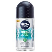 Nivea Men Fresh Kick Déodorant Anti-Transpirant Roll-On 48h 50 ml
