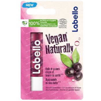 Labello Vegan Naturally Açaizaadolie & Shea Boter 5,2 ml