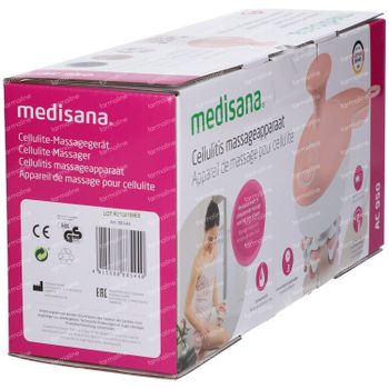 Medisana AC950 Appareil de Massage Anti-Cellulite avec Accessoire pièce