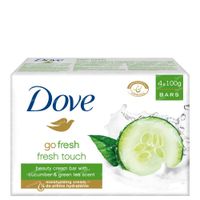 Dove Go Fresh Fresh Touch Beauty Cream Bar Cucumber & Green Tea 4x100 g