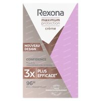 Rexona Maximum Protection Confidence Anti-Transpirant Déodorant Crème 96h 45 ml