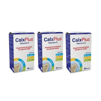 CalxPlus Vitamine D TRIO 3x60 capsules