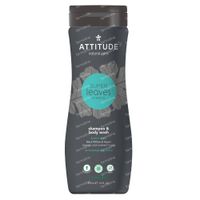 Attitude Super Leaves Men 2-in-1 Natuurlijke Shampoo & Body Wash Scalp Care 473 ml shampoo
