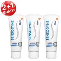 Sensodyne Repair & Protect Deep Repair Whitening Tandpasta 2+1 GRATIS 3x75 ml