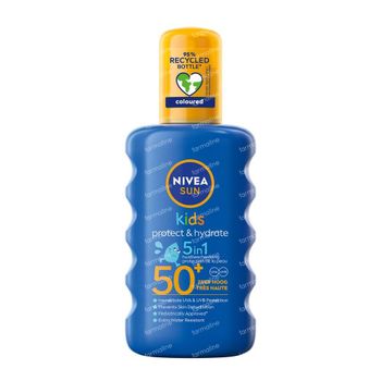 Nivea Sun Kids Protect & Hydrate 5-in-1 Zonnespray SPF50+ 200 ml