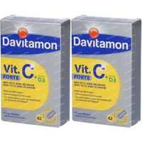 Davitamon Vitamine C Forte Time Release 1+1 GRATIS 2x42 tabletten