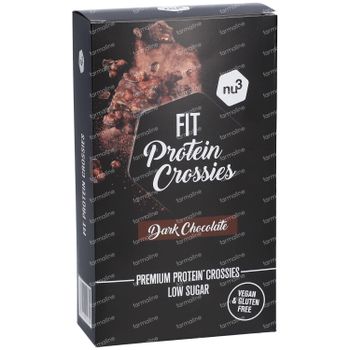 nu3 Fit Protein Crossies Zwarte Chocolade 100 g