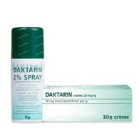 Daktarin Crème 20 mg/g + 2% Spray 1 set