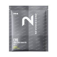 Neversecond C90 High-Carb Drink Mix Citroen 8x94 g drankje