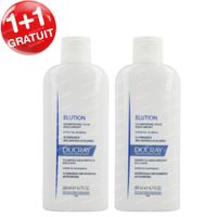 Ducray Elution Shampooing Rééquilibrant 1+1 GRATUIT 2x200 ml