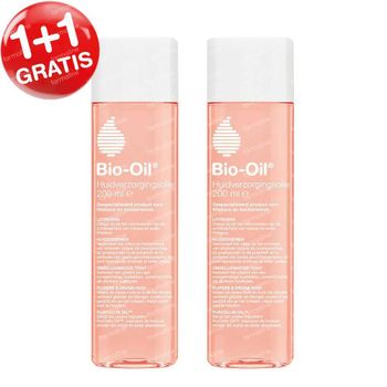 Bio-Oil Huidverzorgingsolie Littekens & Striemen 1+1 GRATIS 2x200 ml