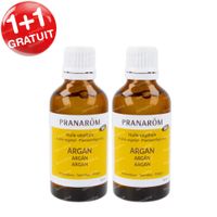 Pranarôm Argan Huile Végétale 1+1 GRATUIT 2x50 ml