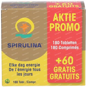 Marcus Rohrer Spirulina + 60 Tabletten GRATIS 180+60 comprimés