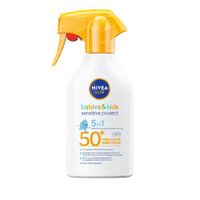 Nivea Sun Babies & Kids Sensitive Protect Spray Solaire 5 en 1 SPF50+ 270 ml