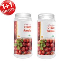 Fytostar Vitamine C-1000 Acerola 1+1 GRATIS 2x60 kauwtabletten