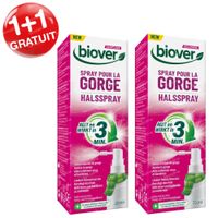 Biover Selfcare Spray pour la Gorge 1+1 GRATUIT 2x20 ml spray