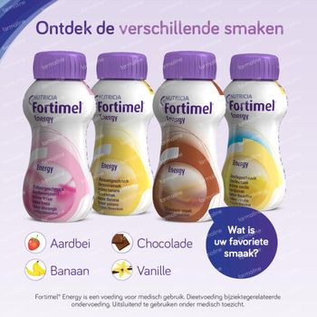 Fortimel Energy Chocolade TRIO 12x200 ml