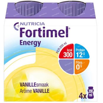 Fortimel Energy Vanille TRIO 12x200 ml