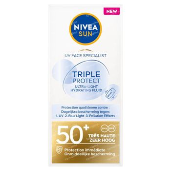 Nivea Sun UV Face Specialist Triple Protect SPF50+ 40 ml