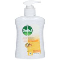 Dettol Extra Care Crème Lavante Antibactérienne Miel & Beurre de Karité 250 ml
