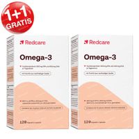 Redcare Omega-3 1+1 GRATIS 2x120 capsules