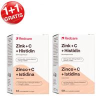 Redcare Zink + C + Histidine 1+1 GRATIS 2x50 zuigtabletten