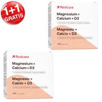 Redcare Magnesium + Calcium + D3 1+1 GRATIS 2x180 capsules